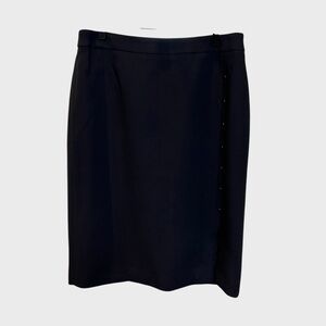 Hugo Boss  Vikilena Classic Black Pencil Skirt